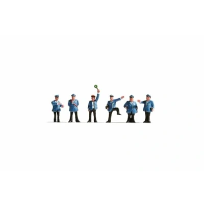Image de 7 figurines de facteurs H0 15090