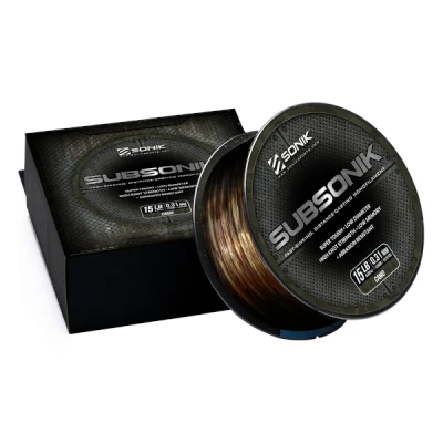 Afbeelding van Sonik Subsonik Clear 0,31mm/15lb (1200m) Nylon vislijn