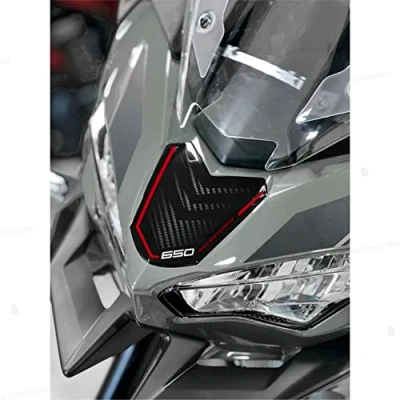 Afbeelding van Harssticker 3D frontbescherming compatibel met Kawasaki Versys 650 2022 (frontbescherming)