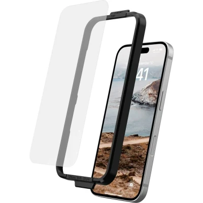 Afbeelding van Urban Armor Gear Tempered Glass Screenprotector (glas) iPhone 16, 15 1 stuk(s) 14436511NA