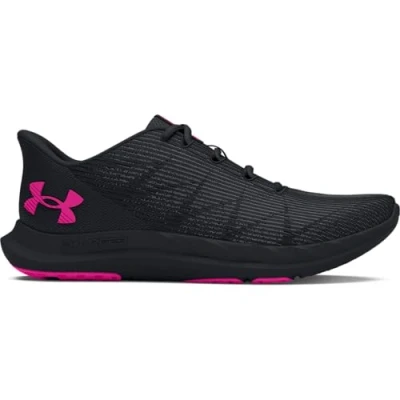 Afbeelding van Under Armour UA W Charged Speed Swift Hardloopschoenen voor dames, Zwart Roze Rebel