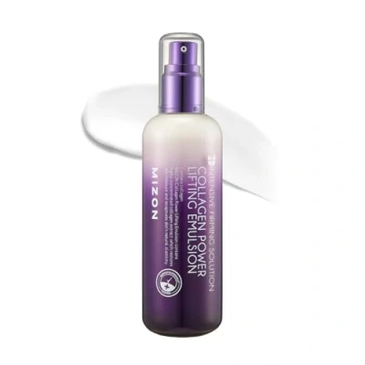 Image de [MIZON] COLLAGEN POWER LIFTING Emulsion (120 ml) Soin coréen hydratante au Collagène marin Revitalisant &amp; Tonifiant Peptides Peaux sèches matures