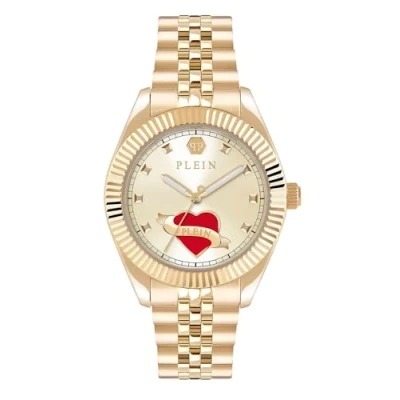 Afbeelding van Philipp Plein Valentine PW2BA0725 Horloge Staal Goudkleurig Ø 38 mm