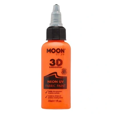 Afbeelding van Moon Glow Kledingverf Neon Uv 30 Ml Oranje