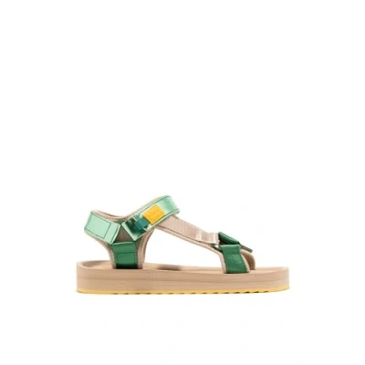 Afbeelding van D.Franklin Damessandalen Casual mode Comfortabele teenslippers voor de zomer, Groen 33, 36 EU