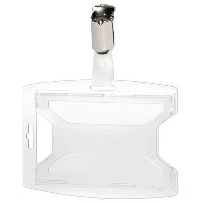 Image de Porte badge d’accès avec clip Durable