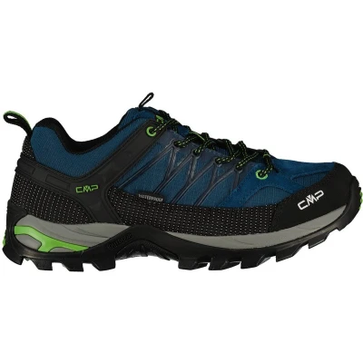 Afbeelding van CMP Rigel LOW Sneakers laag, Heren, Maat: 44, Blau Textiel/ synthetisch