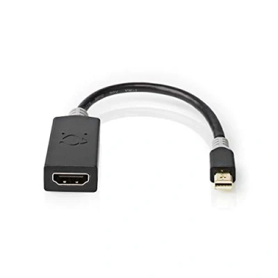 Afbeelding van Nedis Mini DisplayPort Kabel CCBW37654AT02 Antraciet