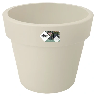 Afbeelding van Elho Bloempot Green Basics Top Planter Rond Wit Buitenpot ø30x25 cm