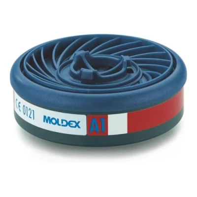 Afbeelding van Moldex 910001 A1 (10) GASFILTER EASYLOCK 0704015399999 Een Kleur
