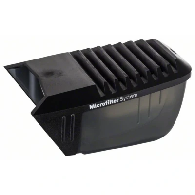 Afbeelding van Bosch 2 605 411 238 Stofbox met filter, zwarte uitvoering
