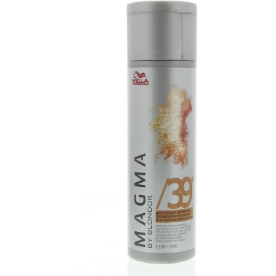 Afbeelding van Wella Professionals Magma High Lightening Color Poeder /39+ Donker goud Cendre 120gr