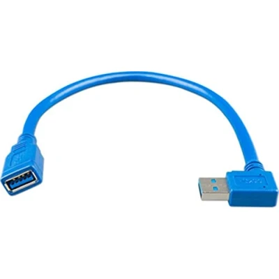 Afbeelding van Victron Energy ASS060000100 USB extension cable 0,3m one side right angle