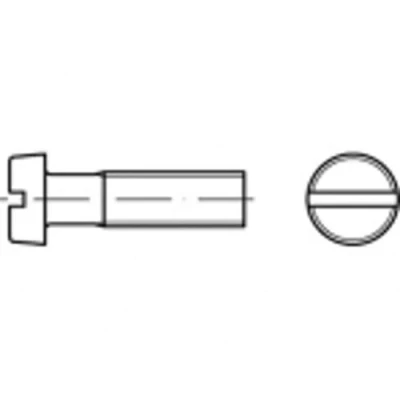 Afbeelding van TOOLCRAFT TO 5451018 Cilinderschroeven M3 6 mm Sleuf Polyamide 200 stuk(s)