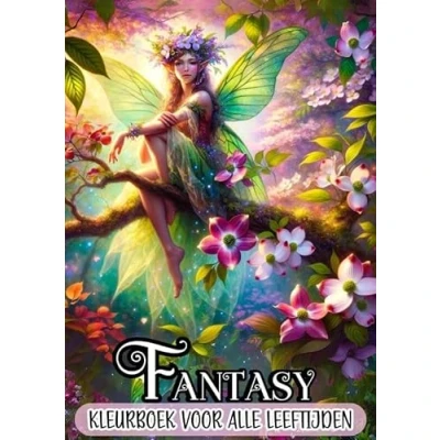 Afbeelding van Kleurboek voor Alle Leeftijden: Fantasy