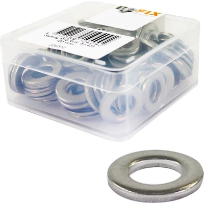 Afbeelding van Bofix Sluitring M9 RVS voor vooras (100 stuks)