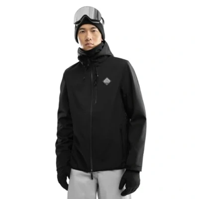 Afbeelding van SIROKO W2 Mckinley softshell jas, zwart.