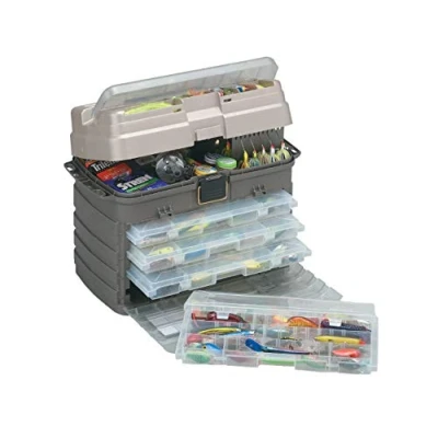 Afbeelding van Plano StowAway Tackle System, inclusief vier uitneembare opbergdozen, hoogwaardige hardware opslag