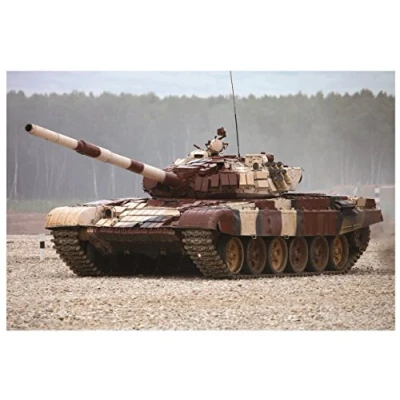 Afbeelding van Russische T 72B1 MBT met Kontakt 1 reactieve bepantsering