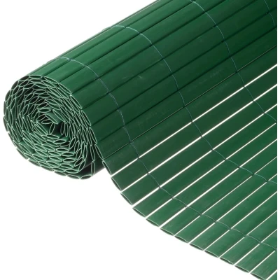 Afbeelding van Tuinscherm dubbelzijdig 1,5x3 m PVC groen