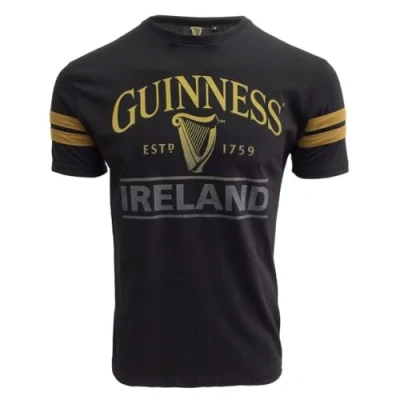 Afbeelding van Guinness Zwart/Donkerbruin T shirt, zwart.