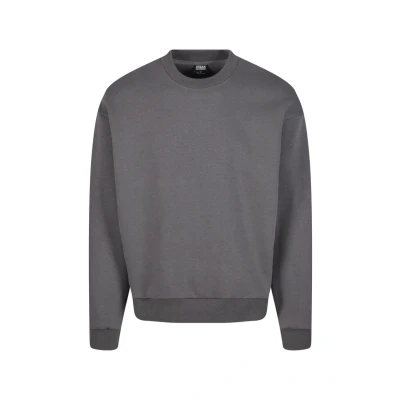 Afbeelding van Urban Classics Fluffy Crewneck sweater/trui XL Grijs