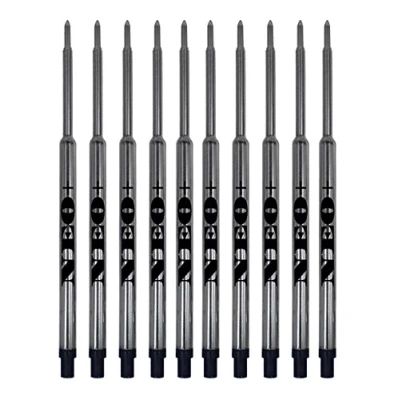 Afbeelding van Waterman balpenvullingen SET met medium punt balpenvullingen. VAN 10 BLACK INK
