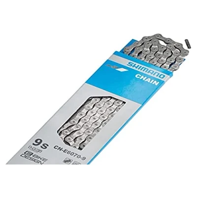 Afbeelding van Shimano Ketting Cn e6070 9s 126 Schakels Zilver