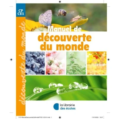 Image de Manuel de découverte du monde CP CE1 (2023)
