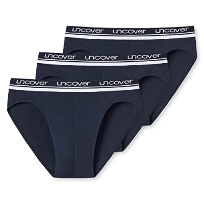 Afbeelding van Uncover By Schiesser Heren 3Pack Slip Marine XXXL (9)