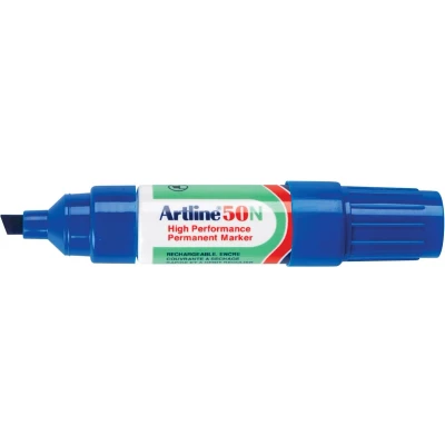 Afbeelding van permanent marker Artline 50N blauw