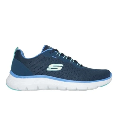 Afbeelding van Skechers FLEX Appeal 5.0 Sneakers laag, Dames, Maat: 39.5, Navy/blue Textiel