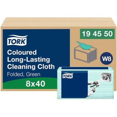 Afbeelding van Tork premium spec. poetsdoek 1 lgs wit 171 mtr x 32 cm pak à rol/450 vel (197270)