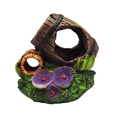 Afbeelding van Duvoplus Aquariumdecoratie Vissen Decoratie Vat 9x8x8cm 1st