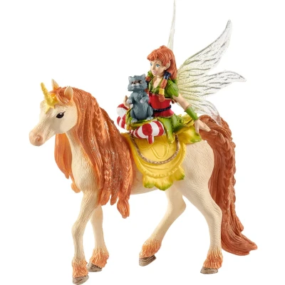 Afbeelding van schleich BAYALA Marween met glittereenhoorn Speelfiguur Kinderspeelgoed voor Jongens en Meisjes 5 tot 12 jaar 70567