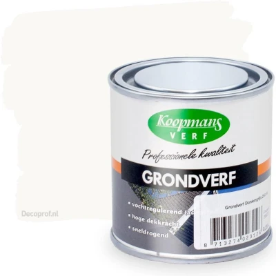Afbeelding van Koopmans Grondverf 0,75 ltr wit Huis &amp; Interieur