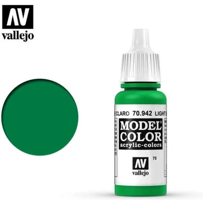 Afbeelding van Vallejo 70942 Model Color Light Green Acryl Verf flesje
