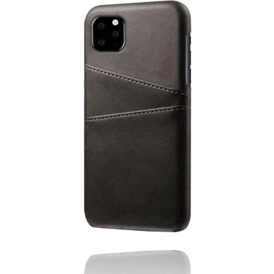 Afbeelding van Casecentive Leren Wallet back case iPhone 11 Pro zwart
