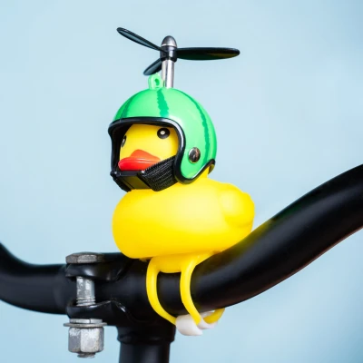Afbeelding van Fiets Badeend Watermeloen