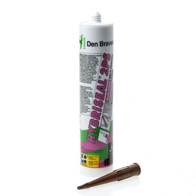Afbeelding van Zwaluw Den Braven Hybriseal 2PS Beglazingskit Bruin 290ml