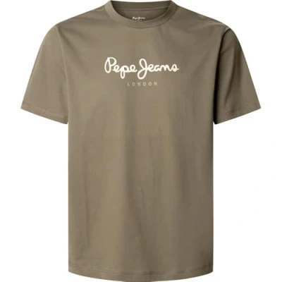 Afbeelding van Pepe Jeans Eggo N T shirt voor heren (1 stuk), Groen (Stone Green)