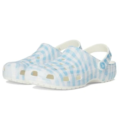 Afbeelding van Crocs Clogs, Maat: 36 37, White blue Kunststof