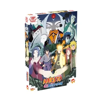 Image de Puzzle 1000 pièces Winning Moves Naruto Le Dernier Combat