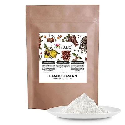 Afbeelding van Bamboevezels van 800 g, hoge kwaliteit, koolstofarm Mituso