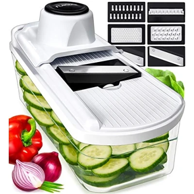 Afbeelding van Fullstar Mandoline Snijmachine Plantaardige en Rasp Aardappelsnijmachine Voedselsnijder Veggie Snijmachines Slicer Fruit voor