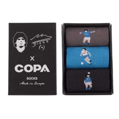 Afbeelding van COPA Maradona X Napoli Sokken Box 40 46 Zwart