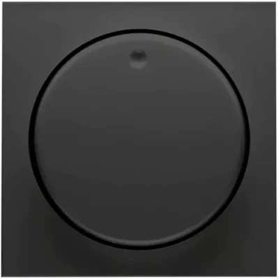 Afbeelding van PEHA BADORA draaiknop dimmer Mat zwart D 11.810.193 HR
