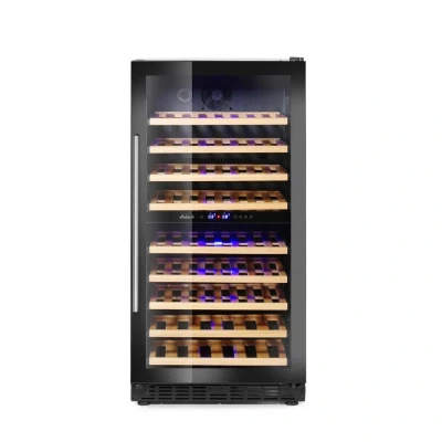 Afbeelding van Wijnkoeler 2 Zones 72 Flessen Arktic 232L 220 240V/110W 595x605x(H)1225mm 237557 Horeca &amp; Professioneel