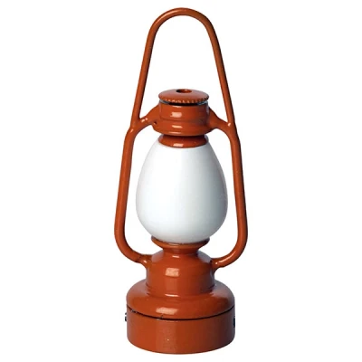 Afbeelding van Maileg poppenhuis lantaarn oranje 7 cm