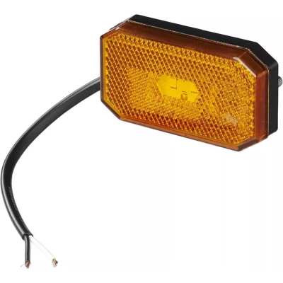 Afbeelding van ProPlus Zijmarkeringslamp 12/24V oranje 80 x 44 mm LED